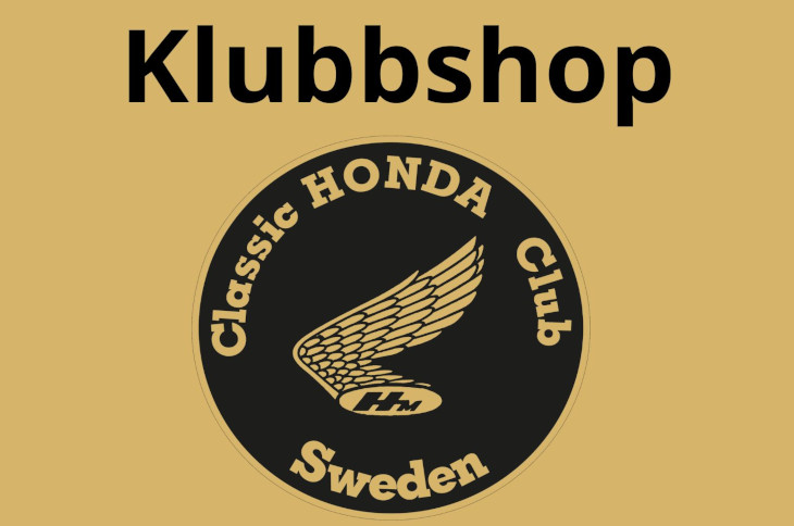 Klubbshop med klubbens logga